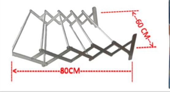 Tendedero De Ropa Plegable En Aluminio